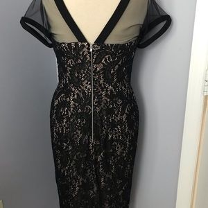 Maggy London black cocktail dress